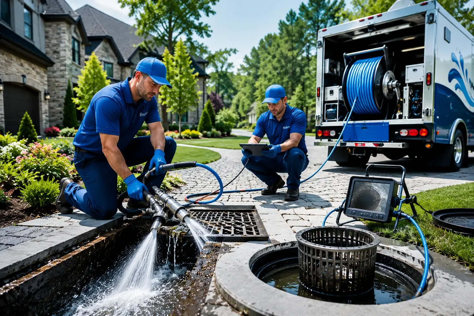 Local outdoor drain cleaning professionals in Hampton, NH