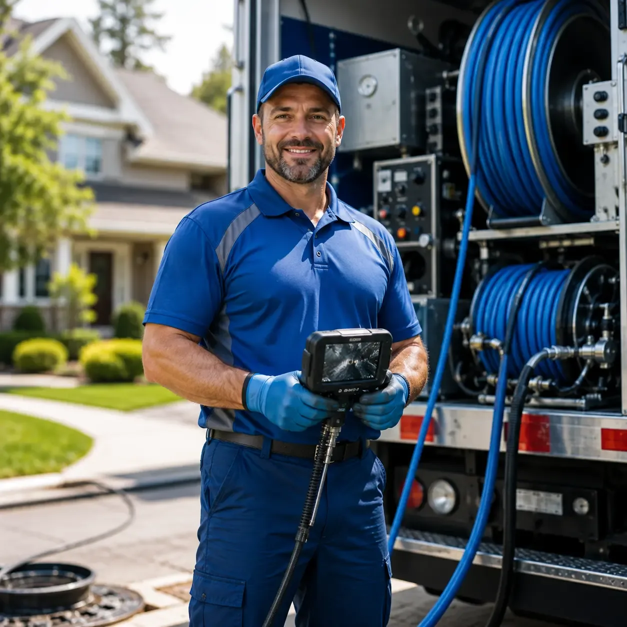 Local outdoor drain cleaning specialists in Hampton, NH